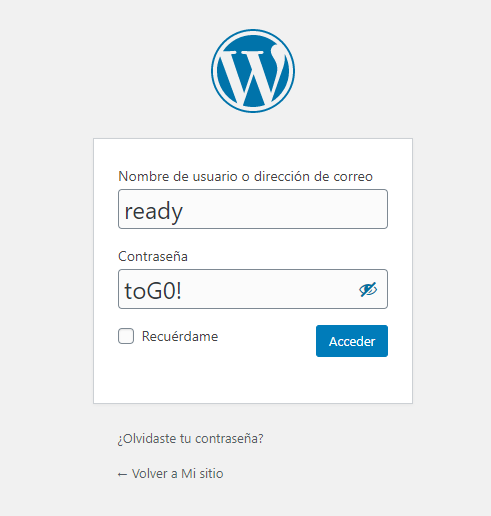 Error al iniciar sesión en WordPress (SOLUCIÓN: Crear cuenta de administrador desde la base de datos)