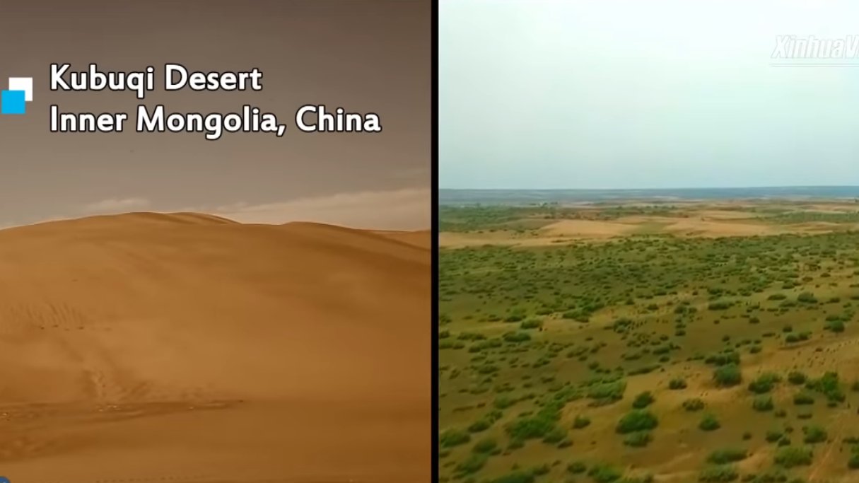 china domina los desiertos